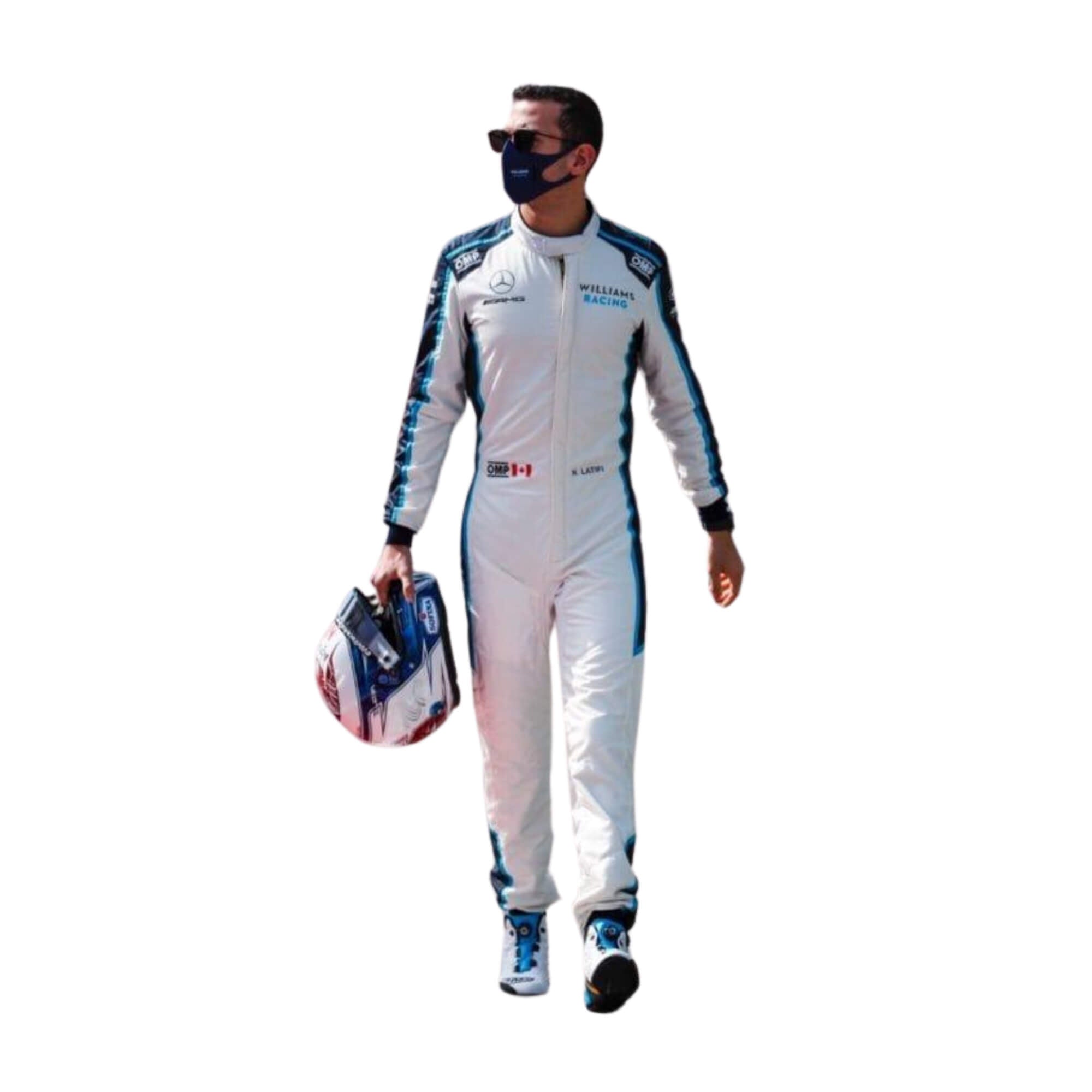 Nicholas Latifi 2021 F1 Racing Suit Team Williams