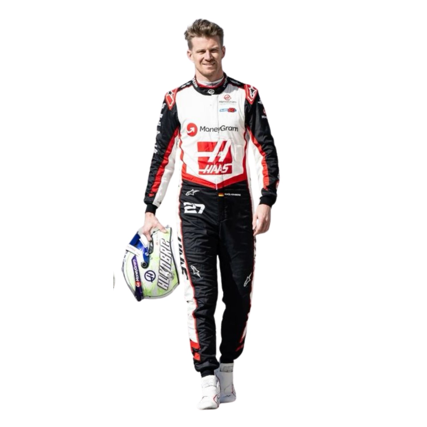 Nico Hulkenberg 2024 F1 Racing Suit Team Haas