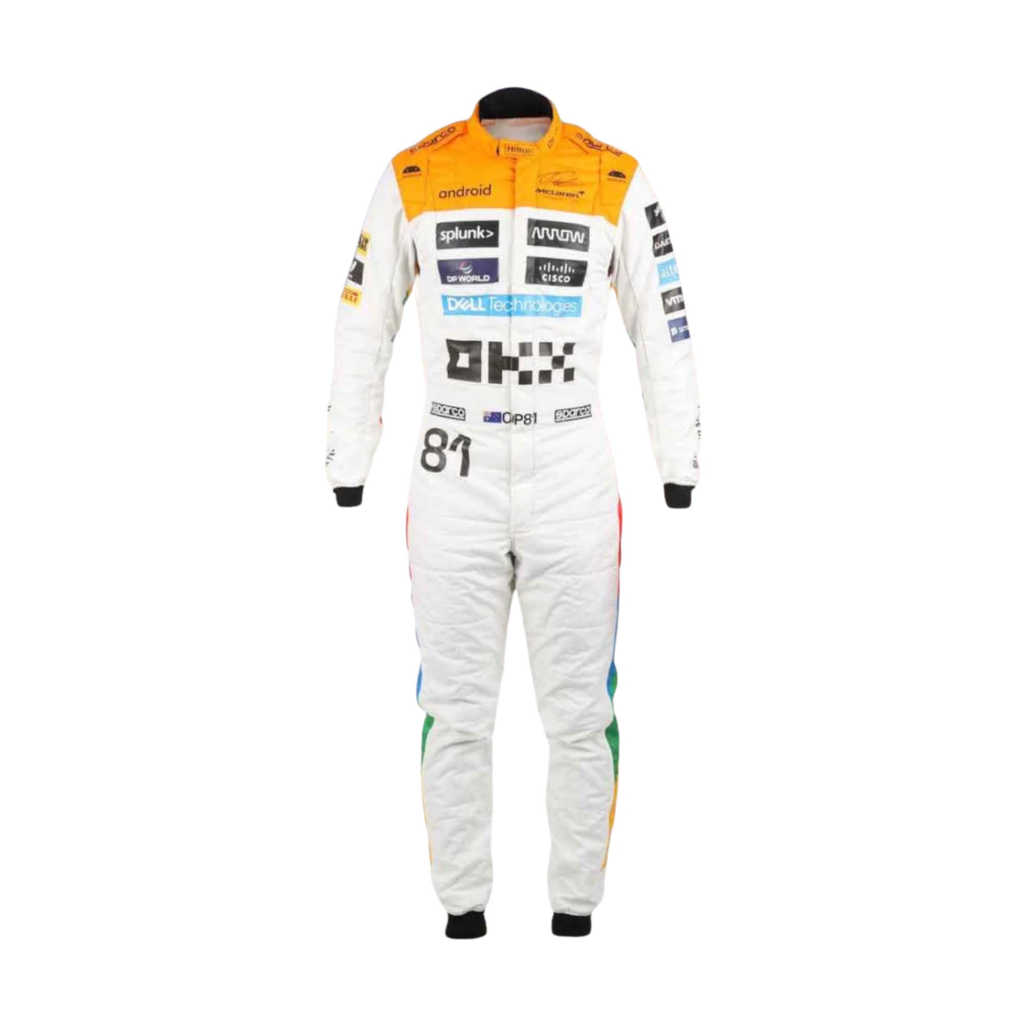 Oscar Piastri 2023 Silverstone F1 Racing Suit Team McLaren