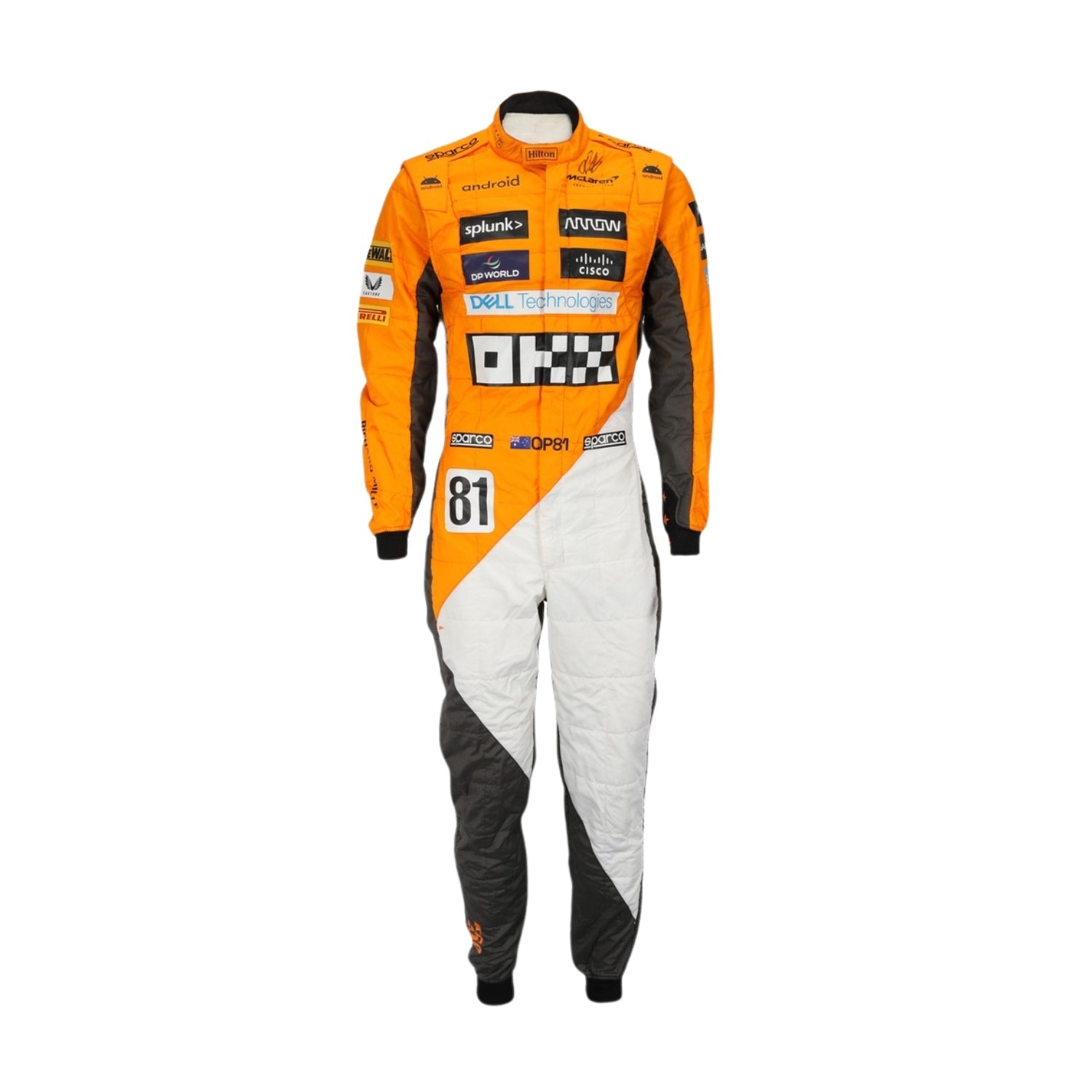 Oscar Piastri 2023 'Triple Crown' Spanish GP F1 Racing Suit Team McLaren