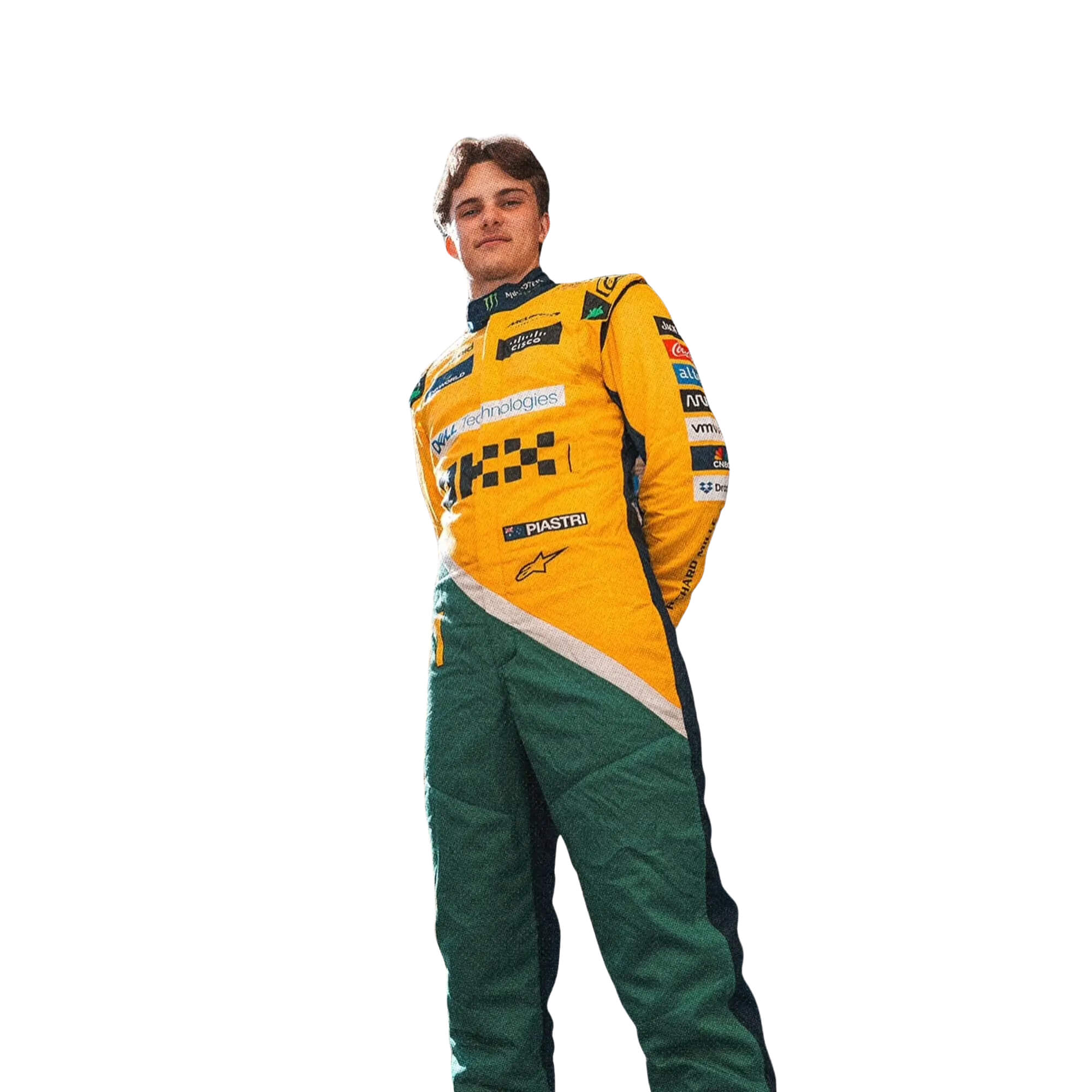 Oscar Piastri 2024 Monaco GP F1 Racing Suit Team McLaren