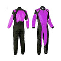 Purple Karting Race Suit