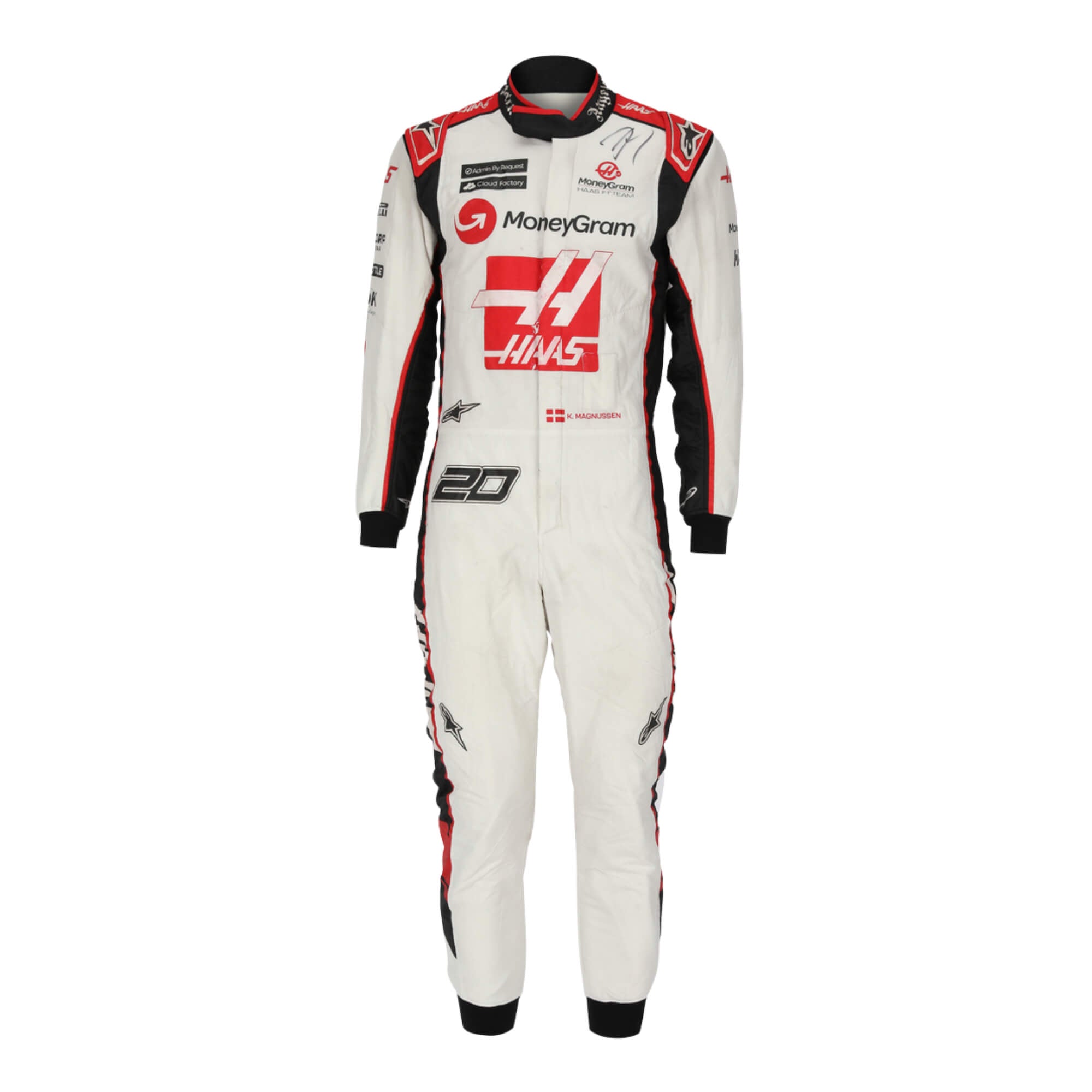 2017 Kevin Magnussen Signed Grand Prix F1 Racing Suit