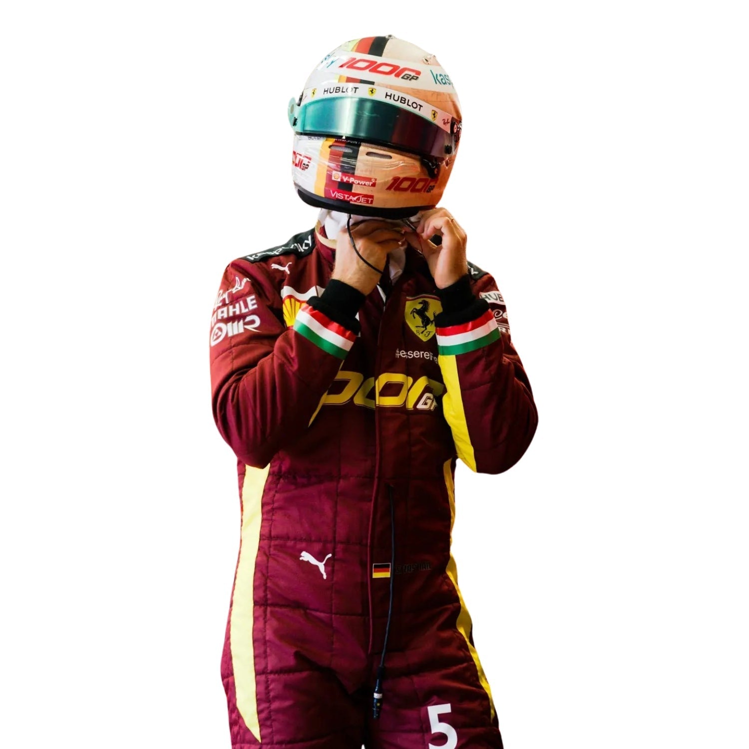 Sebastian Vettel 2020 1000 GP F1 Racing Suit