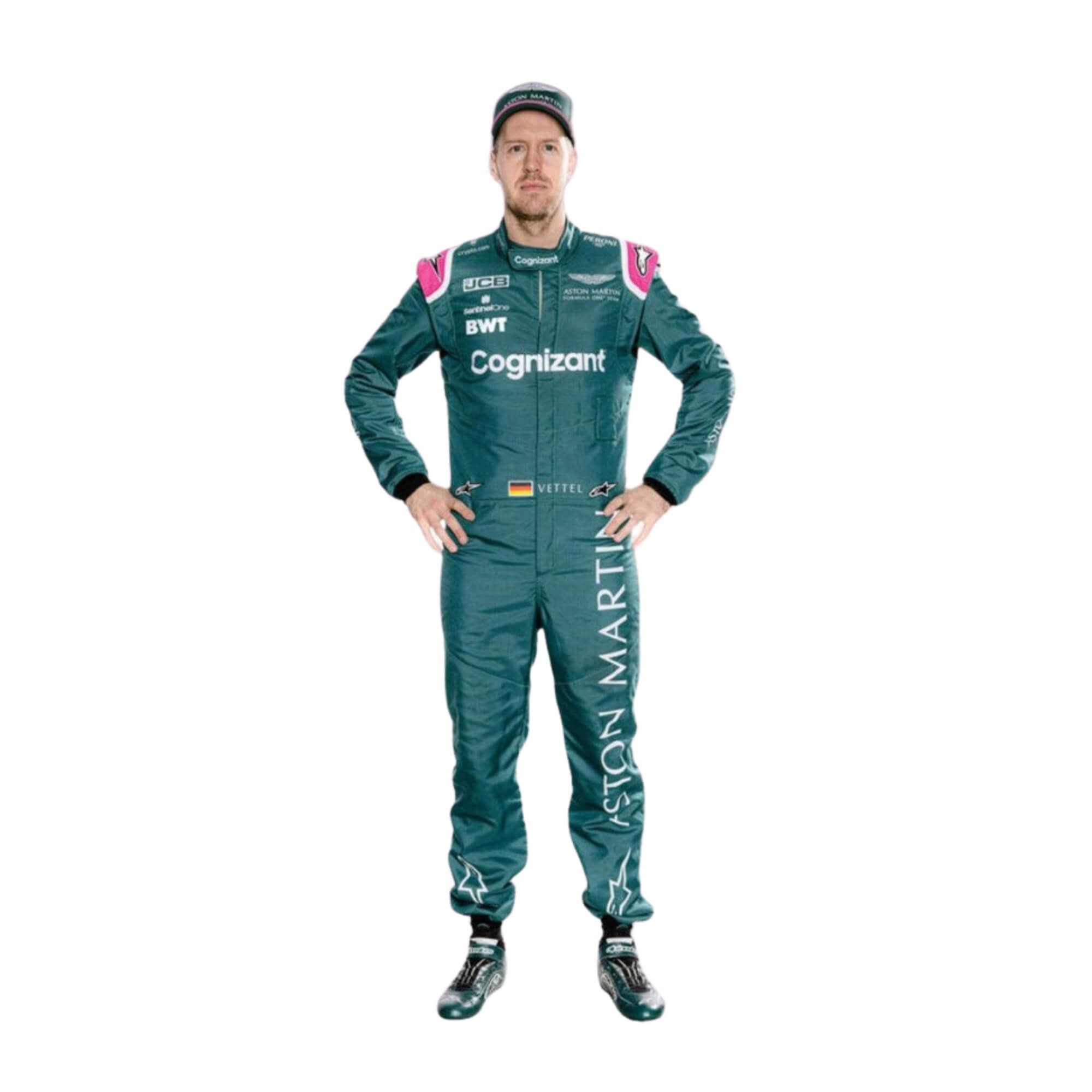 Sebastian Vettel 2021 F1 Racing Suit Team Aston Martin