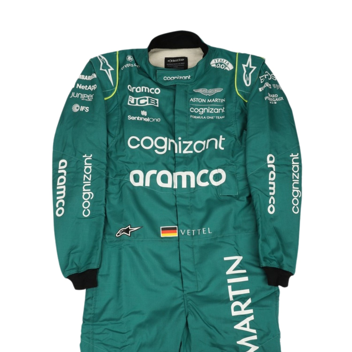 Sebastian Vettel 2022 F1 Racing Suit Team Aston Martin