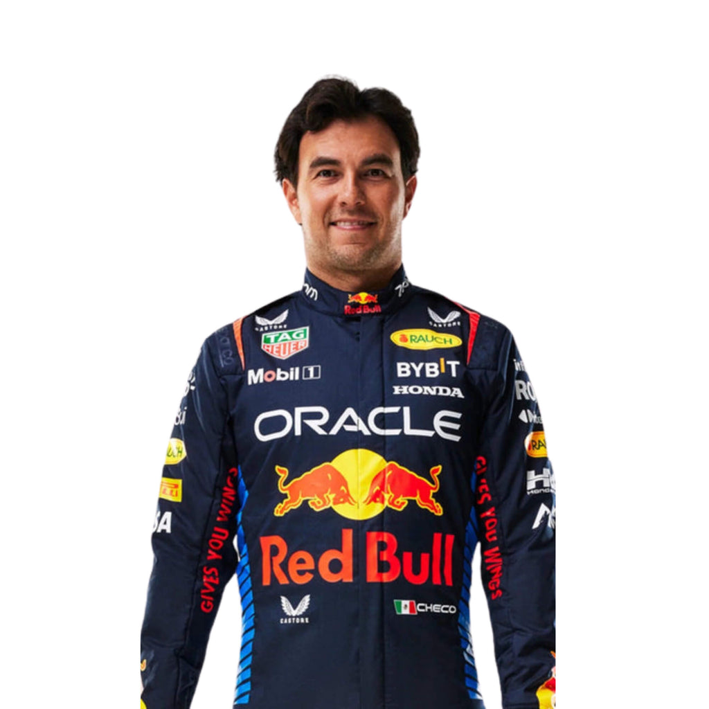 Sergio Perez 2024 F1 Racing Suit Team Red Bull