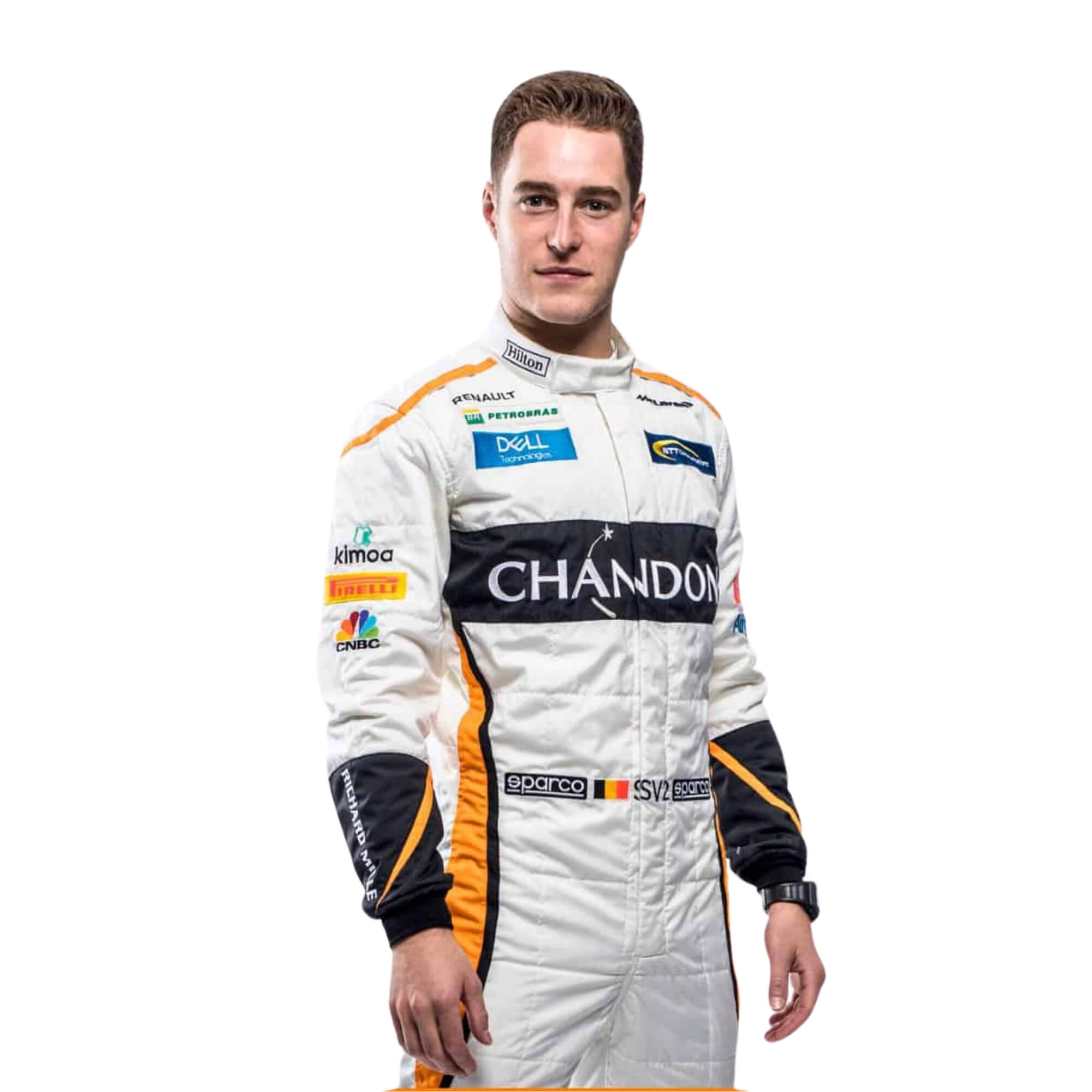 Stoffel Vandoorne 2018 F1 Racing Suit Team McLaren