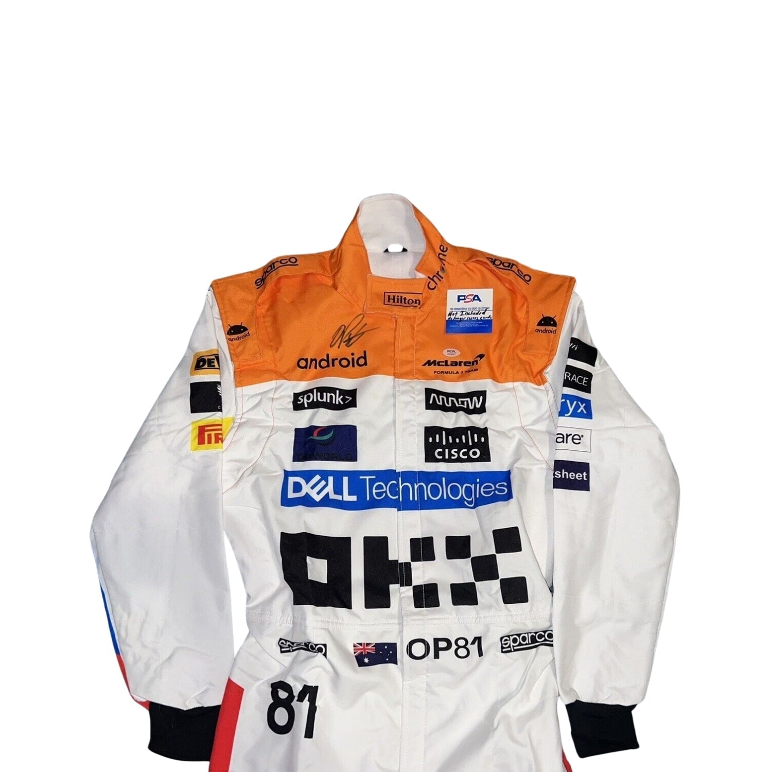 Oscar Piastri 2023 Silverstone F1 Racing Suit Team McLaren