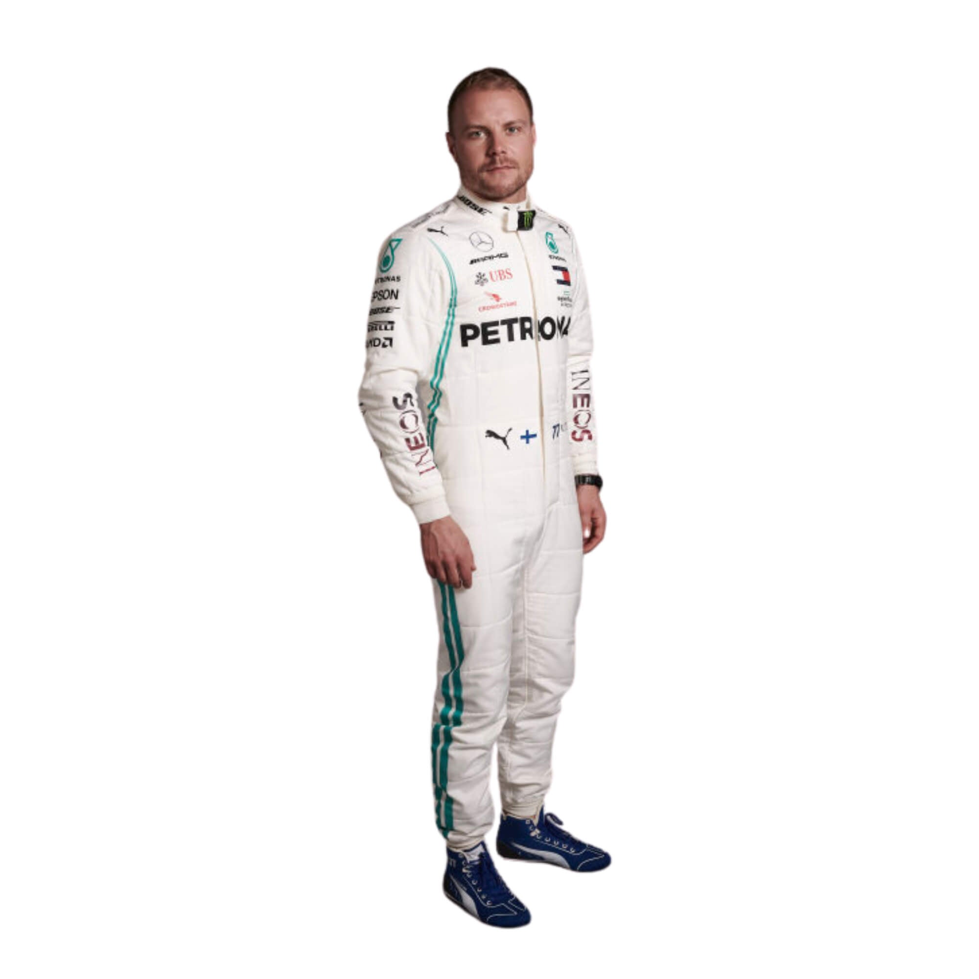Valtteri Bottas 2019 F1 Racing Suit Team Mercedes