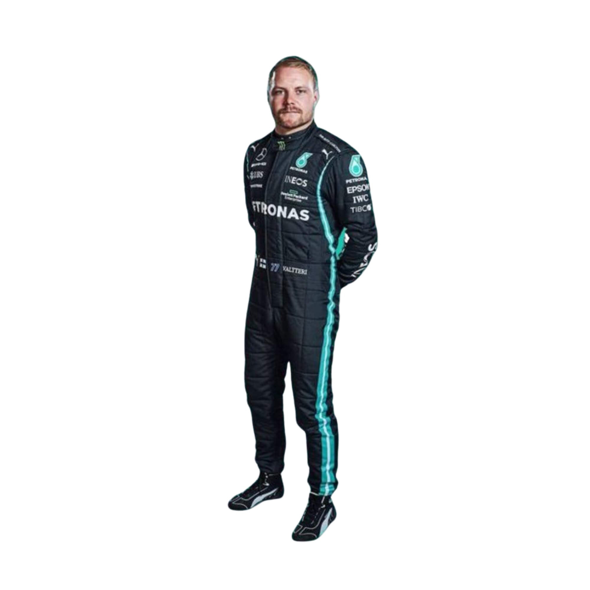 Valtteri Bottas 2021 F1 Racing Suit Team Mercedes