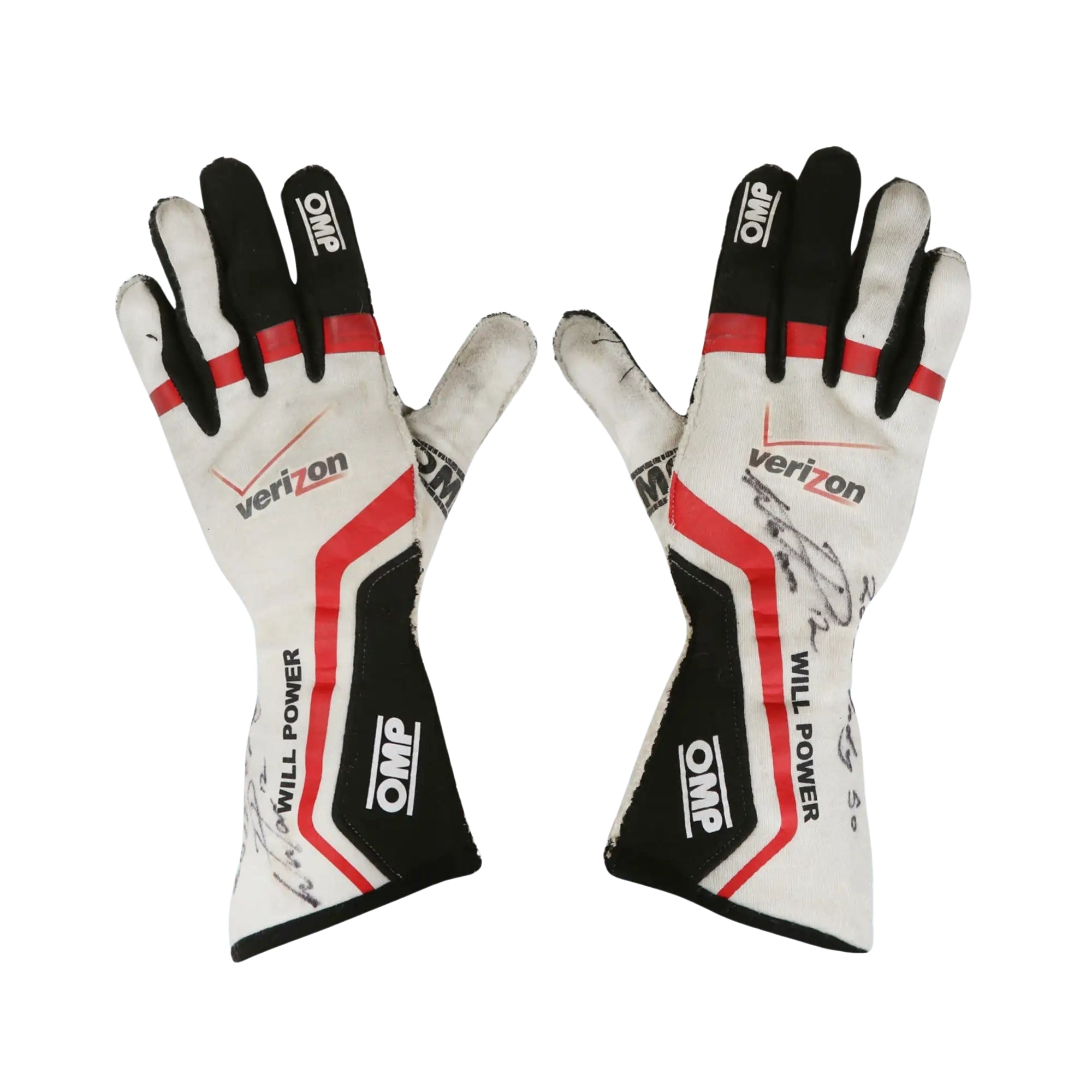 Will Power 2012 Indy 500 IndyCar F1 Racing Gloves