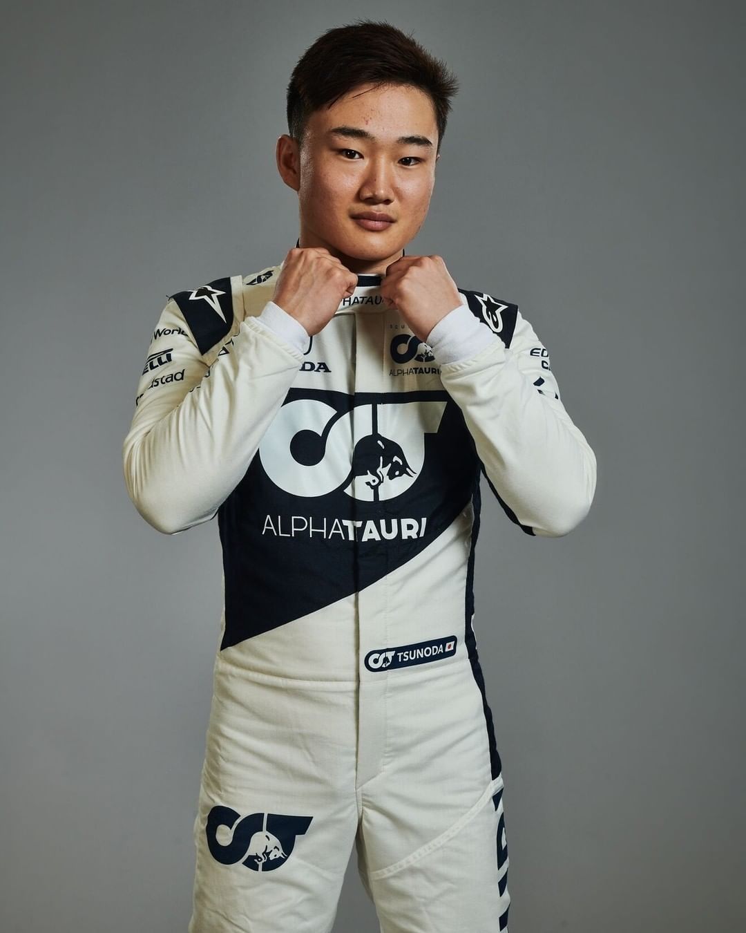 Yuki Tsunoda 2021 Rookie Season F1 Racing Suit